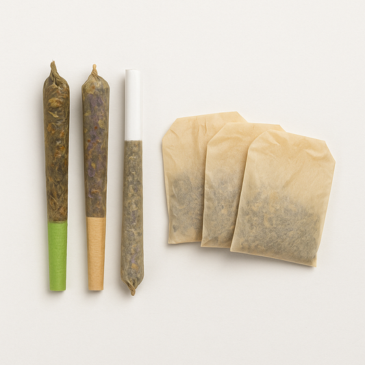 Unwind Variety Set (3 Pre-Rolls + 3 Tea Bags)